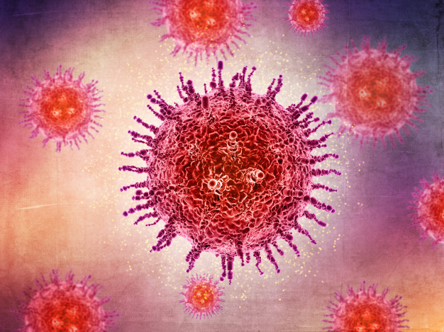Desinfección de virus
