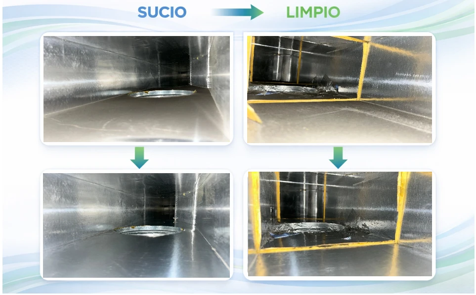 Limpieza conductos piso Zaragoza