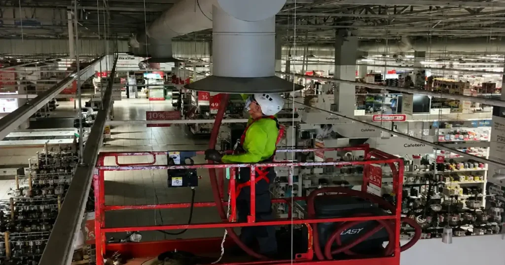 Limpieza de conductos industriales para evitar problemas y reducir el impacto en la producción